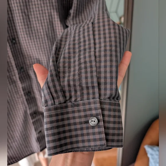 Checkered button down - Picture 2 of 6